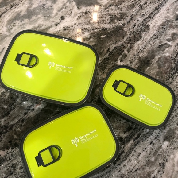 Green Bento boxes - Picture 1 of 4
